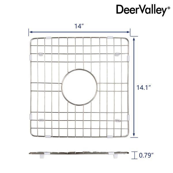 DeerValley DV-K507G12 14.09¡° x 13.98" Kitchen Sink Grid (Compatible with DV-1K507)