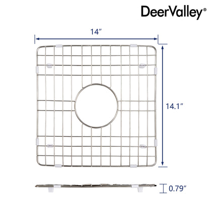 DeerValley DV-K507G12 14.09" x 13.98" Kitchen Sink Grid (Compatible with DV-1K507)