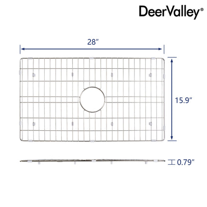 DeerValley DV-K509G13 27.95" x 15.91" Kitchen Sink Grid (Compatible with DV-1K509)