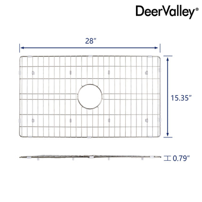DeerValley DV-K513G14 27.95" x 15.35" Kitchen Sink Grid (Compatible with DV-1K513)