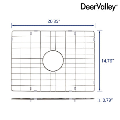 DeerValley DV-K515G15 20.28" x 14.76" Kitchen Sink Grid (Compatible with DV-1K515)