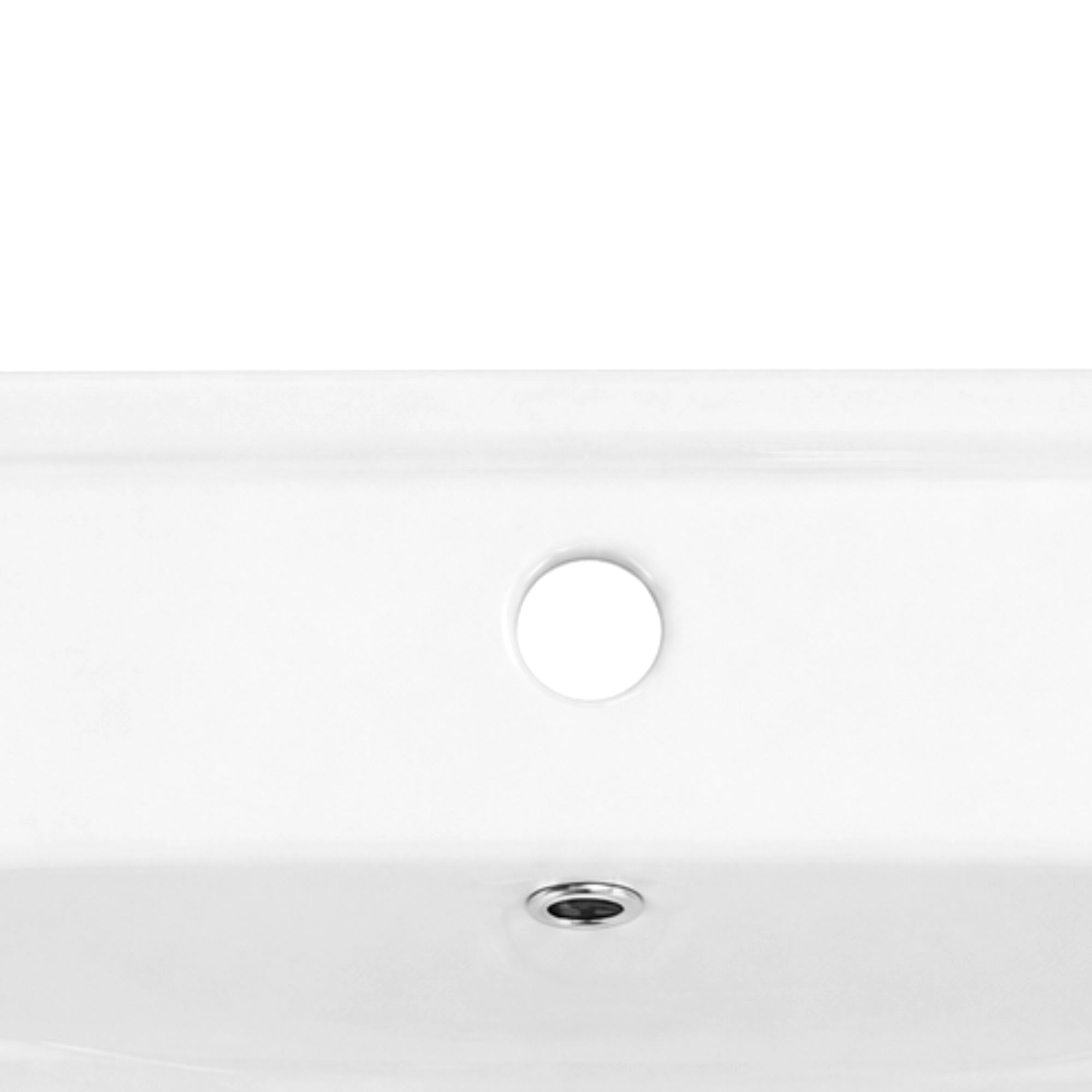 DeerValley DV-1P535 Pedestal Combo Sink – Compact with Overflow & 4-in Faucet Fit