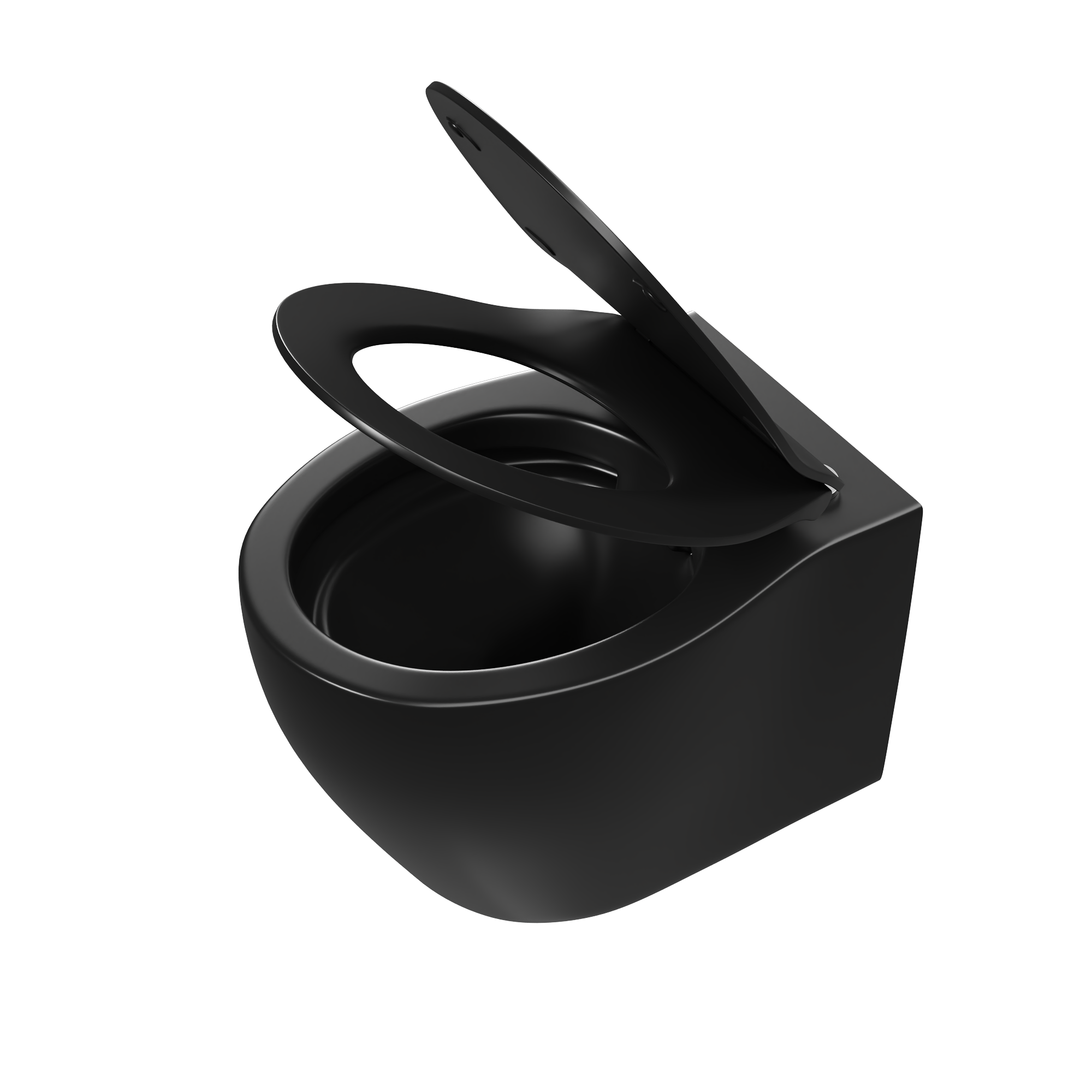 LIBERTY Wall-Hung Elongated Toilet, 1.1/1.6GPF Dual-Flush  with Multiple Colors