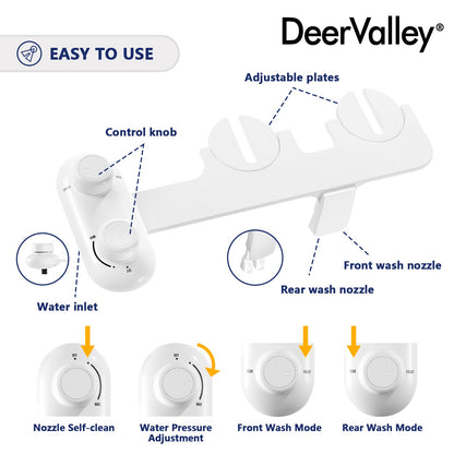 DeerValley DV-1B0095 Elongated Toilet Seat Bidet