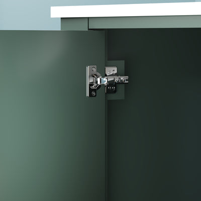 DeerValley DV-1BV0451NW/VG 42" Fully Assembled Single Bathroom Vanity with Artificial Marble Top, Natural Wood