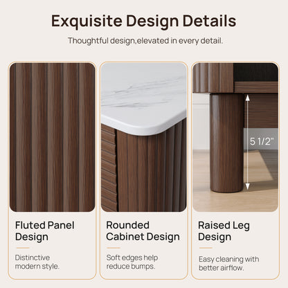 DeerValley DV-1BV0596OAK 48" Bathroom Vanity with Sink, Pre-Assembled & Soft-Close