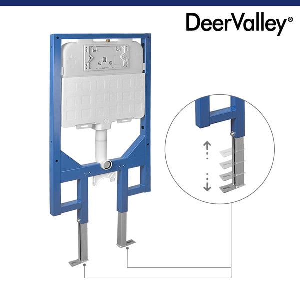 DeerValley DV-1C0087 Concealed In-Wall Toilet Tank(Fit With DV-1F0069/DV-1F0070)