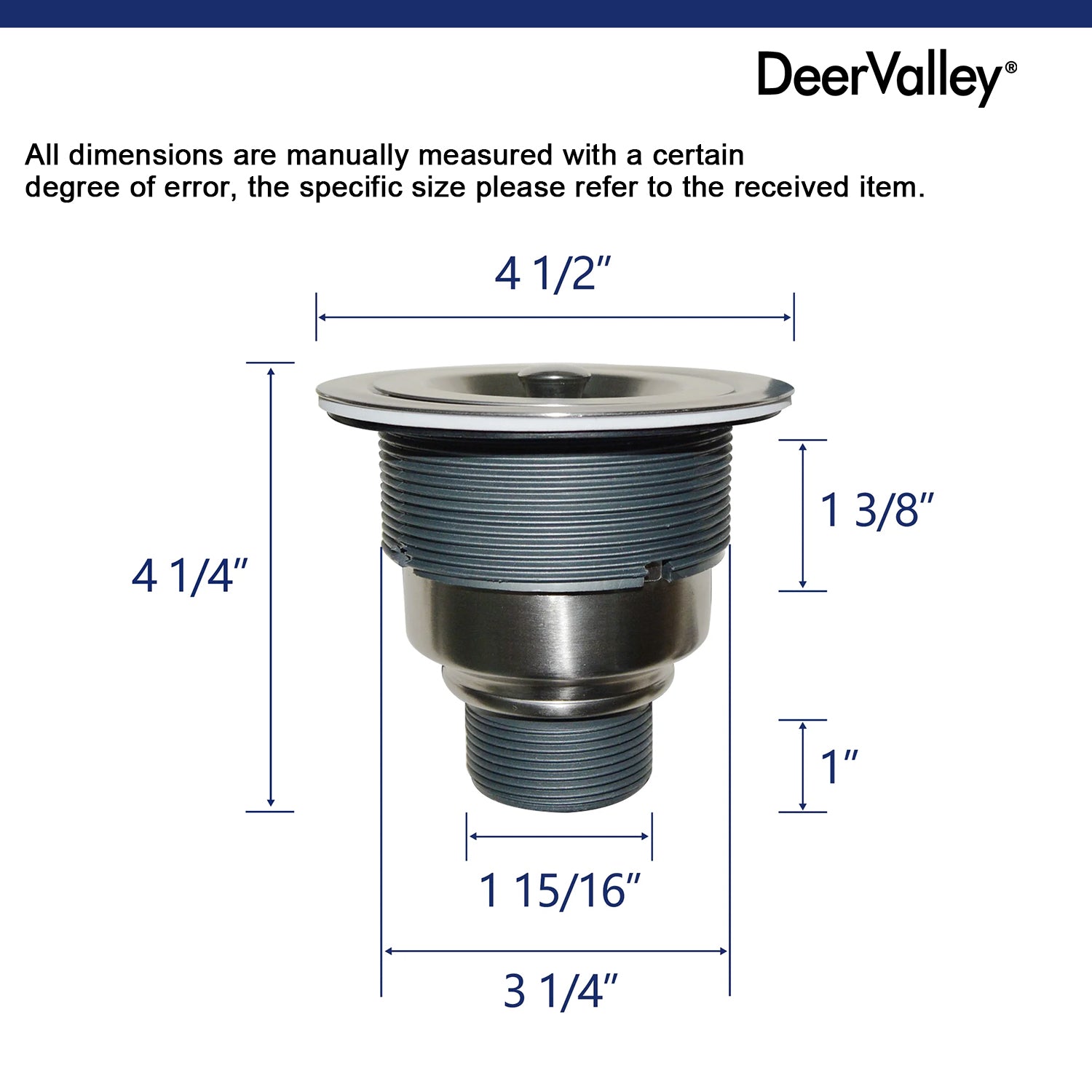 DeerValley Bath DeerValley DV-1K119 Feast 33" L x 20" W Ceramic Farmhouse Kitchen Sink Kitchen Sink