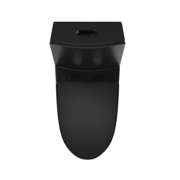 DeerValley DV-1F0027 Ace 1.6 GPF Dual-Flush Elongated One-Piece Toilet (Seat Included)