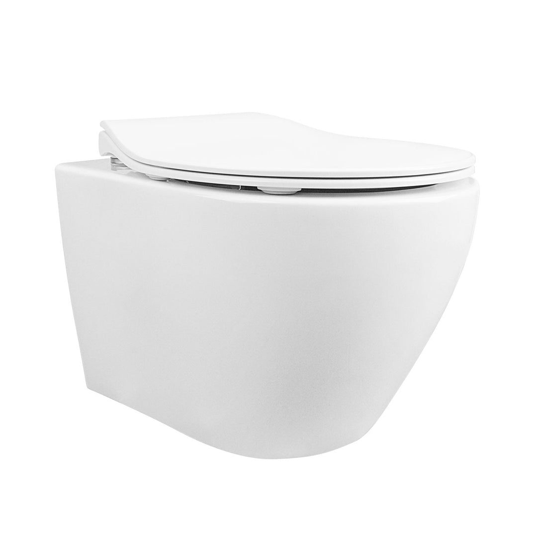 DeerValley DV1F0069 Liberty 1.6 GPF Elongated Wall Mounted Wall Hung Toilets (Seat Included