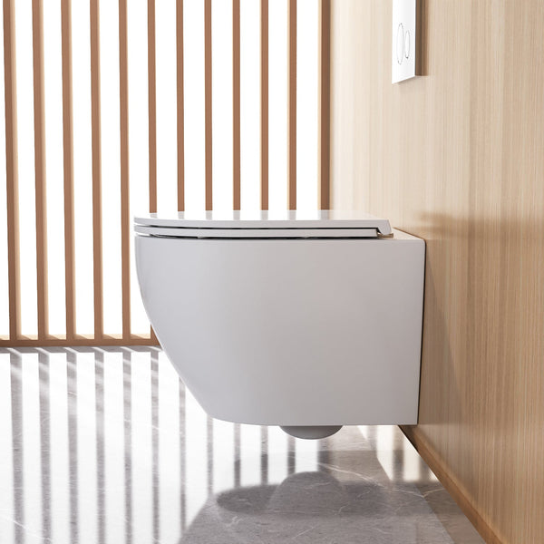 DeerValley DV-1F0070 Liberty 1.6 GPF Elongated Wall Hung Toilets (Seat Included)