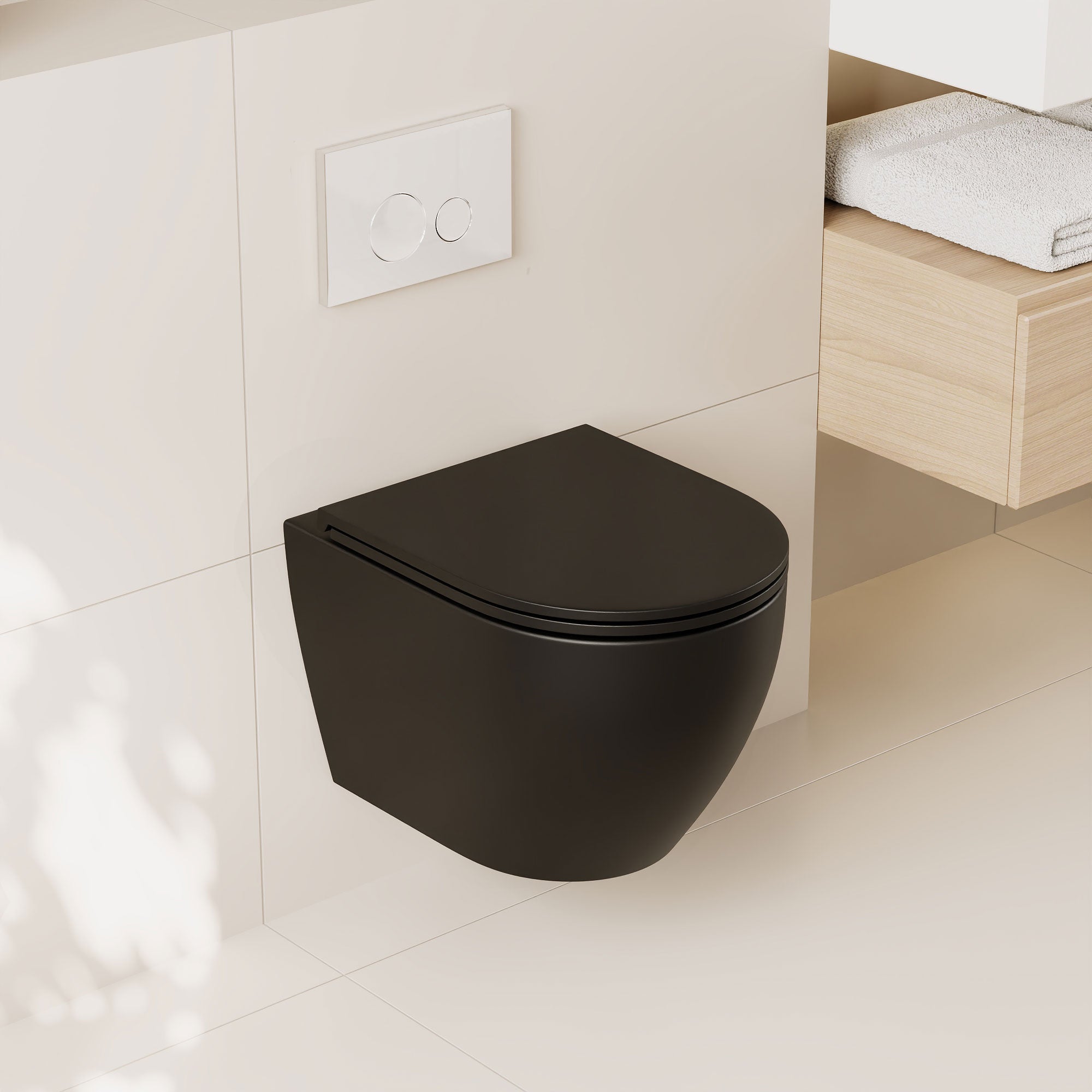 DeerValley DV-1F0070 Liberty 1.6 GPF Elongated Wall Hung Toilets