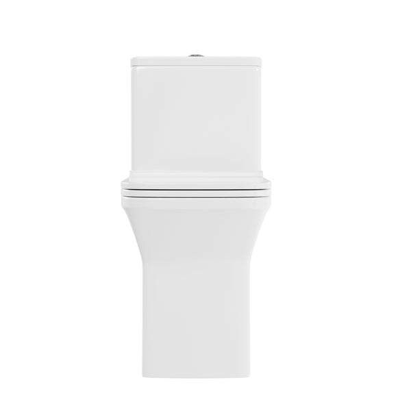 ACE One-Piece Square Toilet, 12" Rough-in Dual-Flush