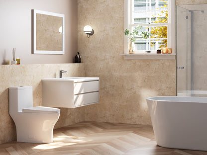 ALLY One-Piece Elongated Toilet, 12" Rough-in Dual-Flush