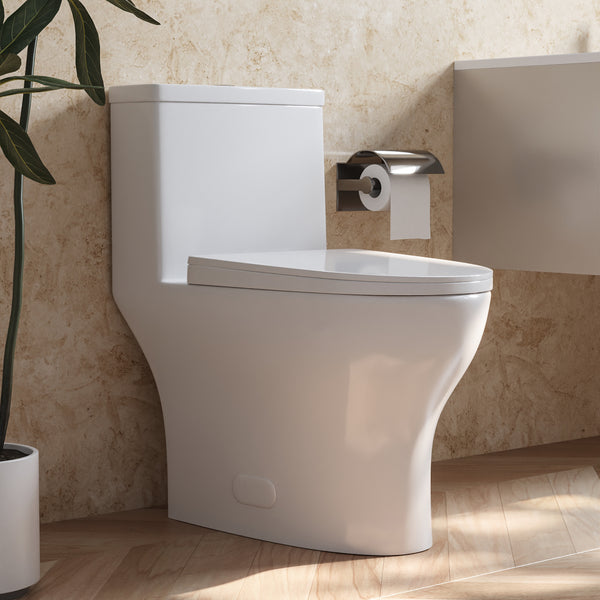 ALLY One-Piece Elongated Toilet, 12" Rough-in Dual-Flush