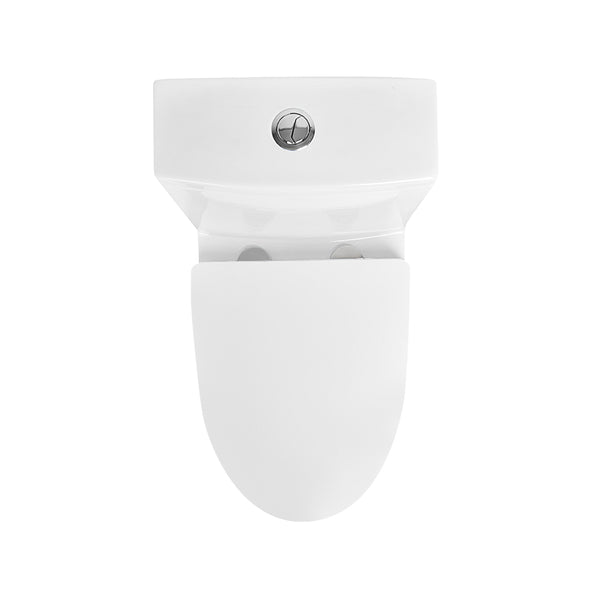 DeerValley DV-1F0073 Ally Dual-Flush Elongated Floor Mounted One-Piece Toilet (Seat Included)