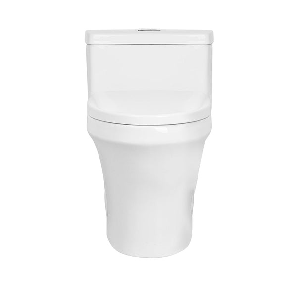 DeerValley DV-1F0075 Prism Dual-Flush Elongated Comfortable Seat Height One-Piece Toilet (Seat Included)