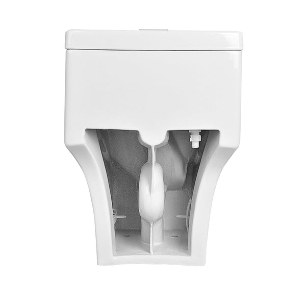 DeerValley DV-1F0075 Prism Dual-Flush Elongated Comfortable Seat Height One-Piece Toilet (Seat Included)