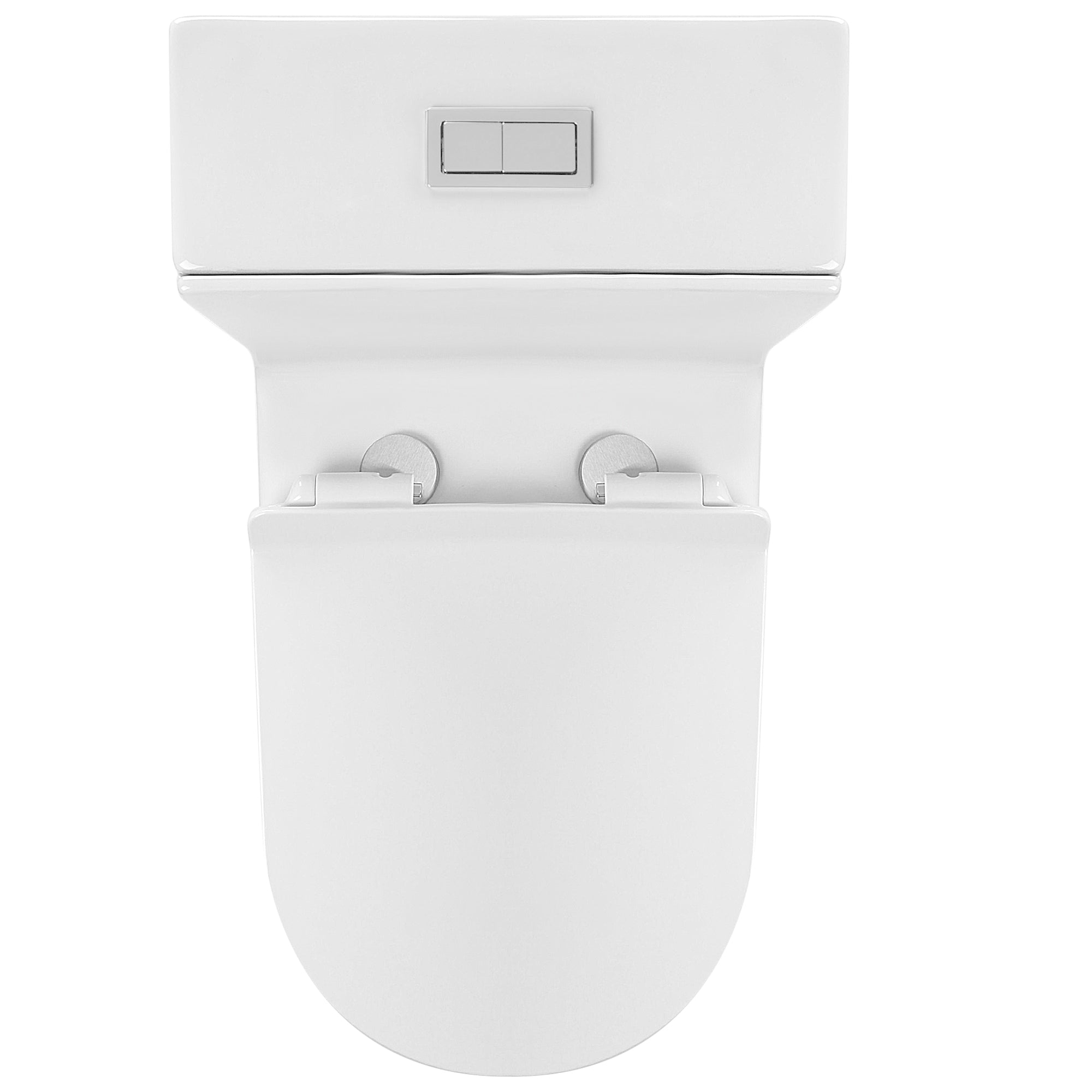 One-Piece Elongated Toilet, 1.19/0.85 GPF Dual-Flush