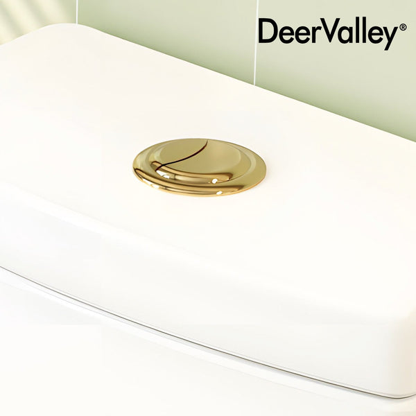 DeerValley Bath ALLY One-Piece Elongated Toilet, Dual Flush Standard-Size with Multiple Colors Toilet