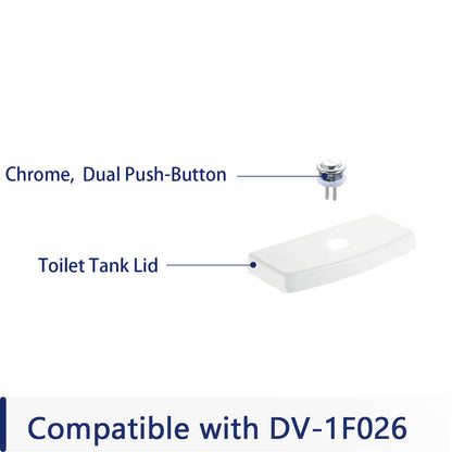 DeerValley Bath DeerValley Tank Lid Collection(Not with a flush button) Toilet Accessories
