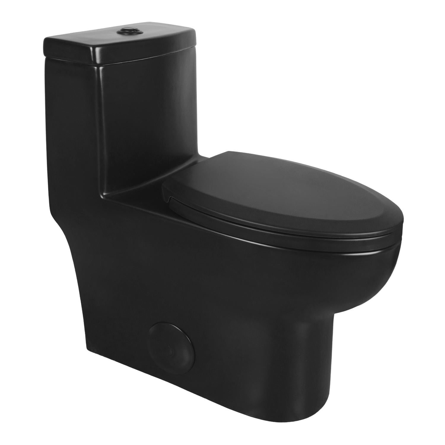 ALLY One-Piece Elongated Toilet, Dual Flush Standard-Size with Multiple Colors