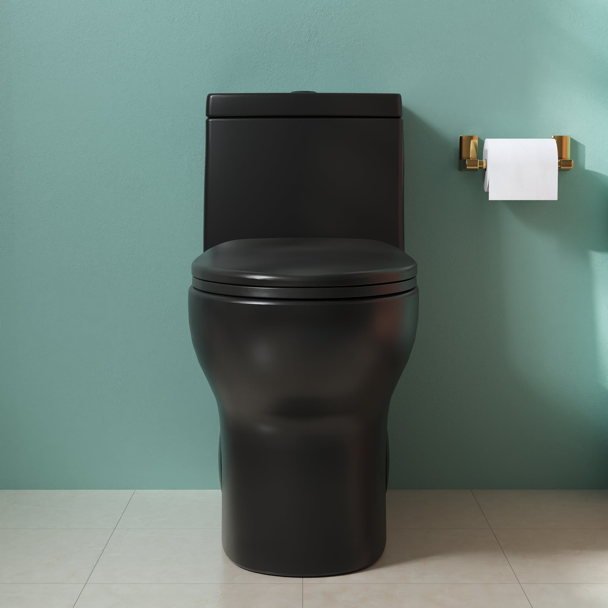 ALLY One-Piece Elongated Toilet, Dual Flush Standard-Size with Multiple Colors