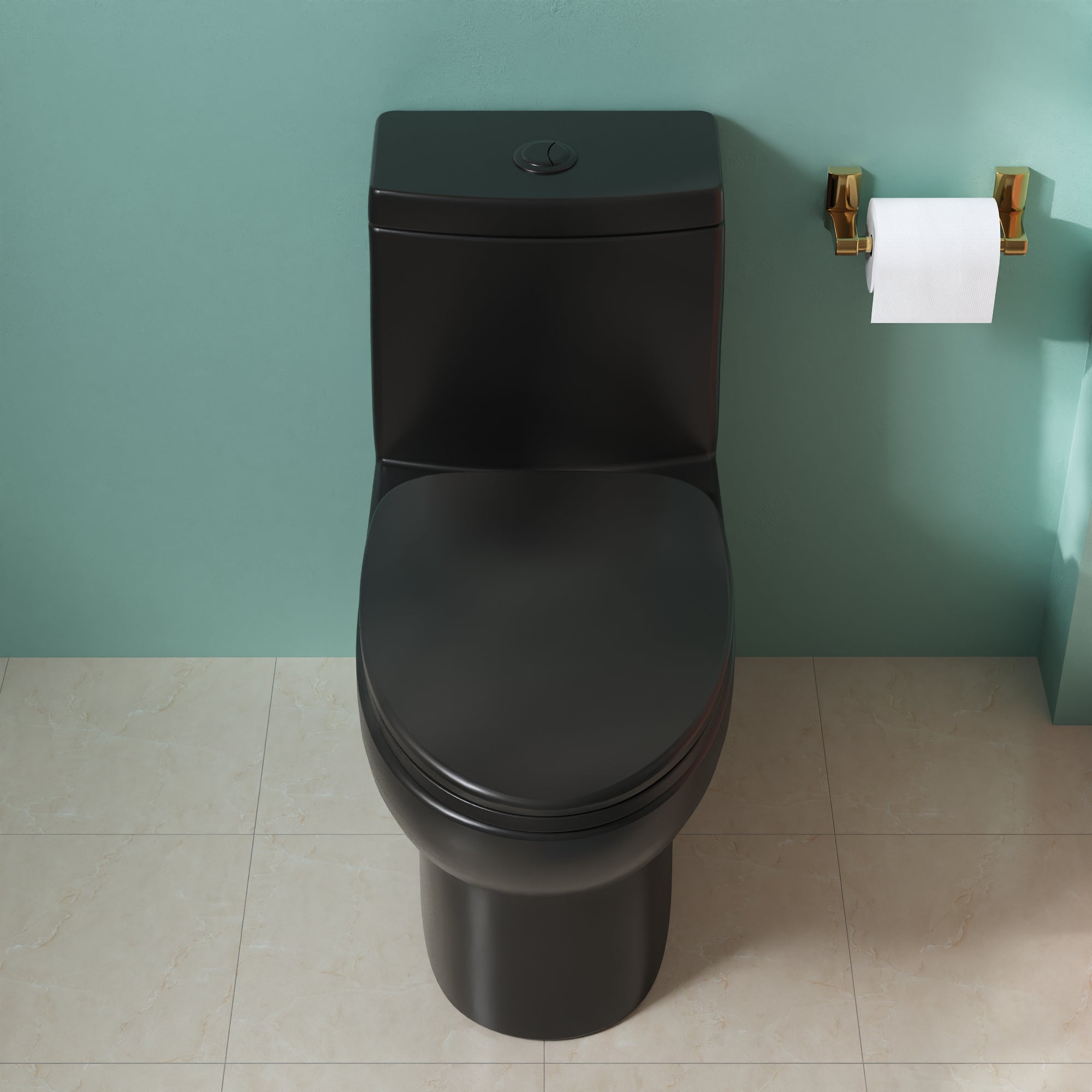ALLY One-Piece Elongated Toilet, Dual Flush Standard-Size with Multiple Colors