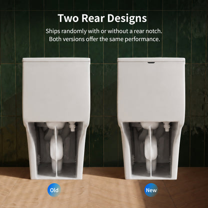 DeerValley DV-1F0470 One-Piece Toilet, Self-Cleaning Glaze & Dual Flush System