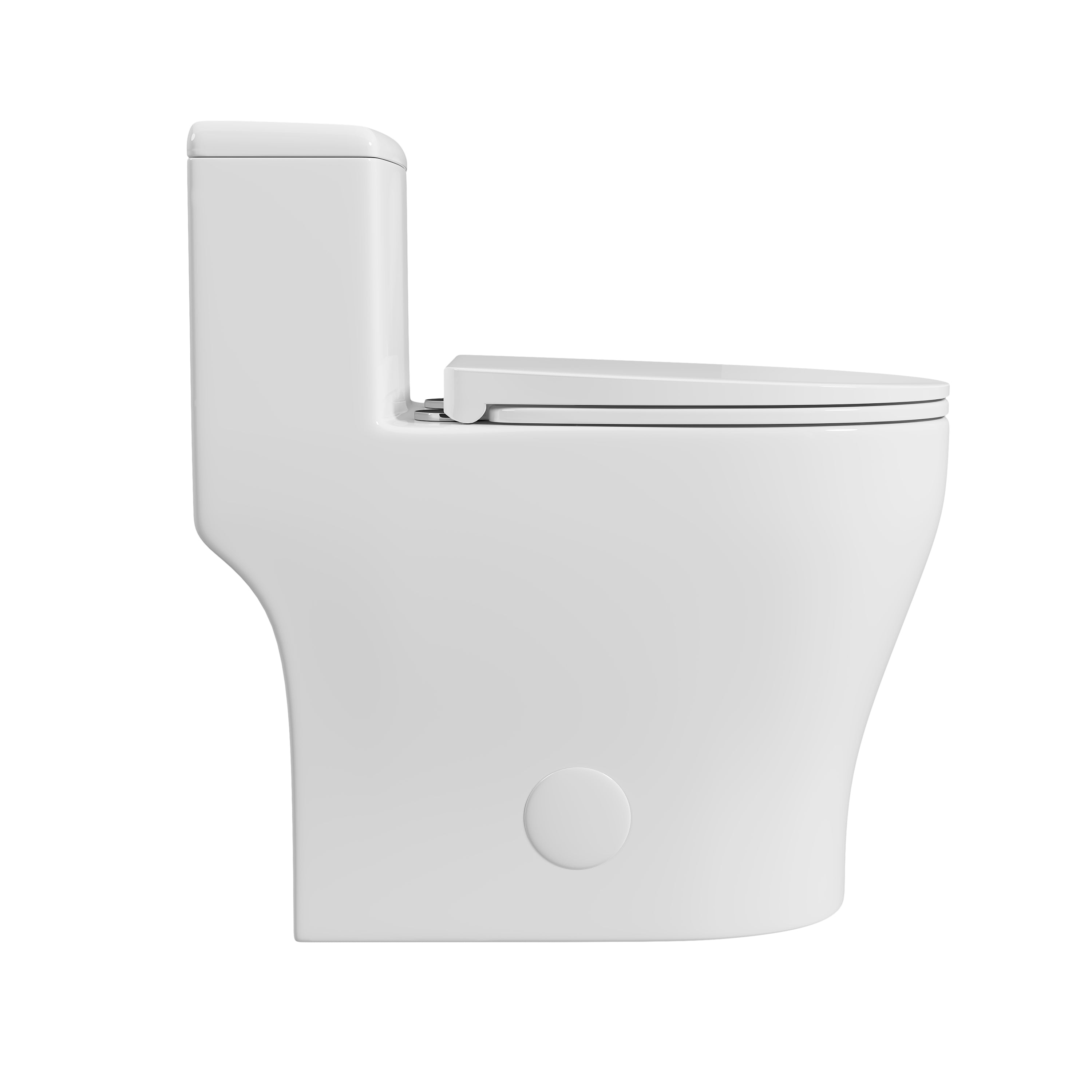 DeerValley DV-1F0572 One Piece Toilet, Clean Look & Siphon Jet Dual Flush