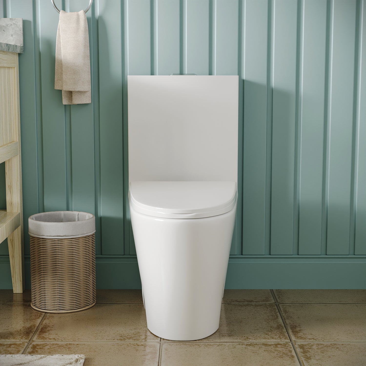 Love A s様　DC dig w DeerValley DV-1F52102 Ace 1.6 GPF Dual-Flush Elongated One