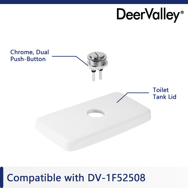 DeerValley Tank Lid Collection(Not with a flush button)