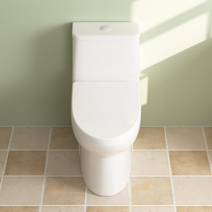URSA One-Piece Elongated Toilet, Dual-Flush Full-Size with Multiple Colors