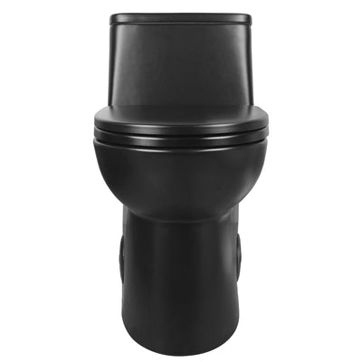 Deervalley DV-1F52677 One-Piece Elongated Toilet, Dual-Flush Full-Size with Multiple Colors