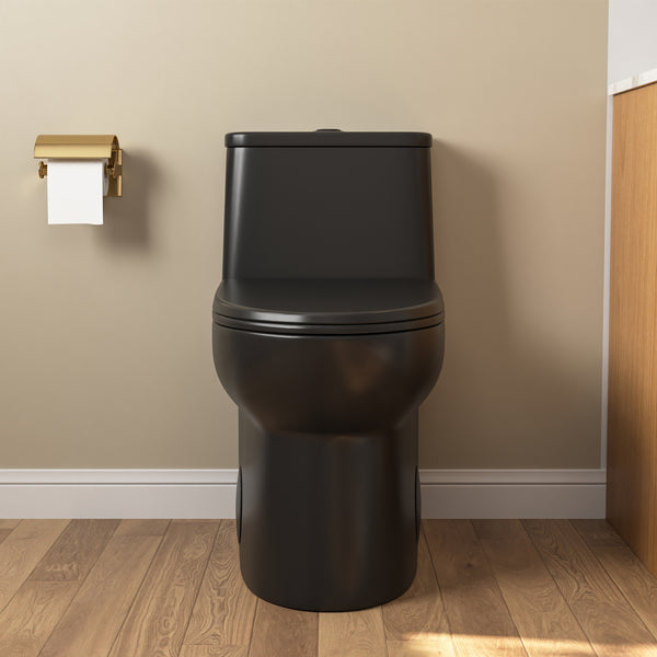 URSA One-Piece Elongated Toilet, Dual-Flush Full-Size with Multiple Colors
