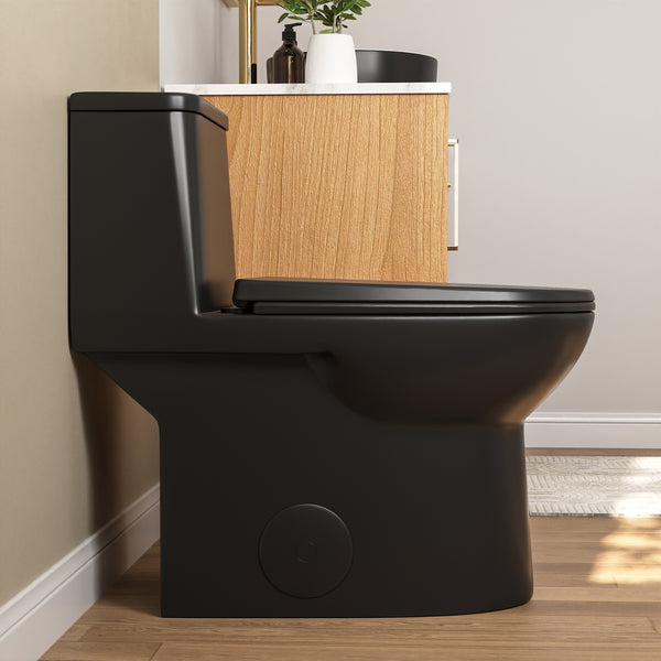 DV-1F52677 Ursa Elongated One-Piece Toilet with Multi Colors, Dual-Flush Full-Size