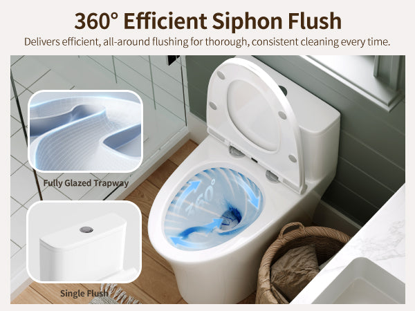 One-piece Toilets Function