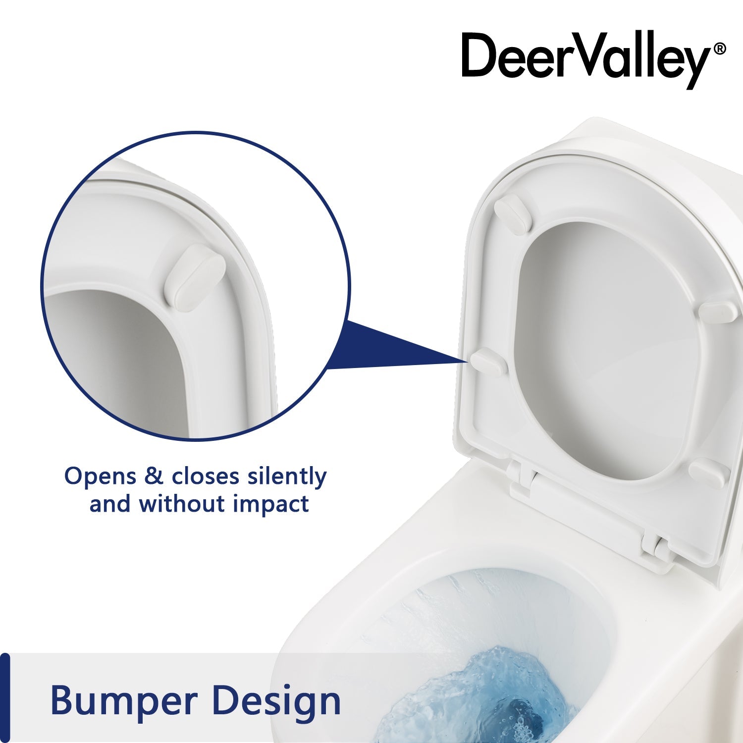 DeerValley Bath DeerValley rubber cushion (Fit with DV-1F52812/DV-1F52813)