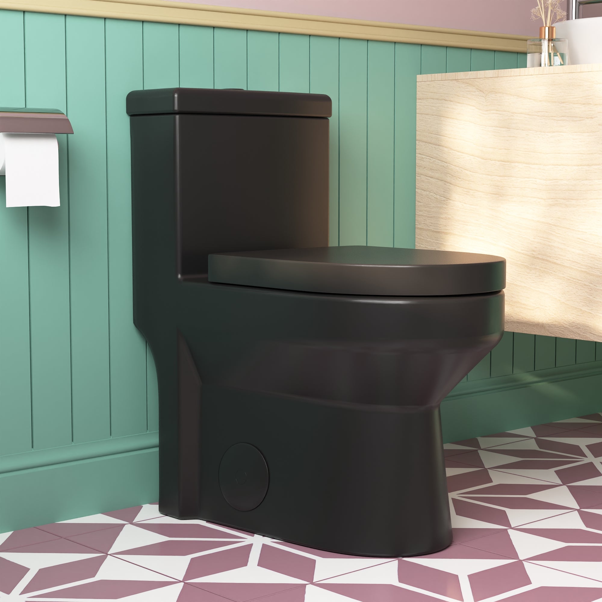 DeerValley DV-1F52812 Liberty Dual-Flush Elongated One-Piece DeerValley DV-1F52812 Liberty Dual-Flush Elongated One-Piece