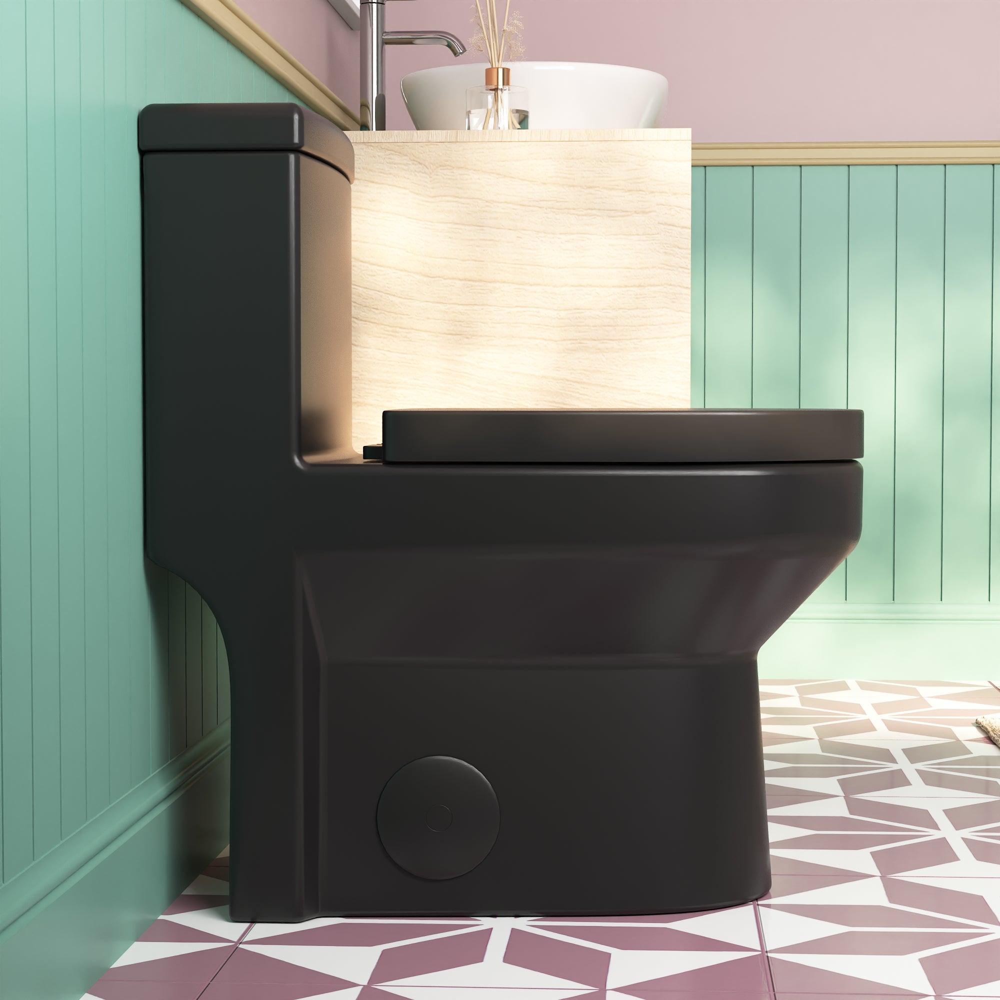 DeerValley DV-1F52812 Liberty Dual-Flush Elongated One-Piece