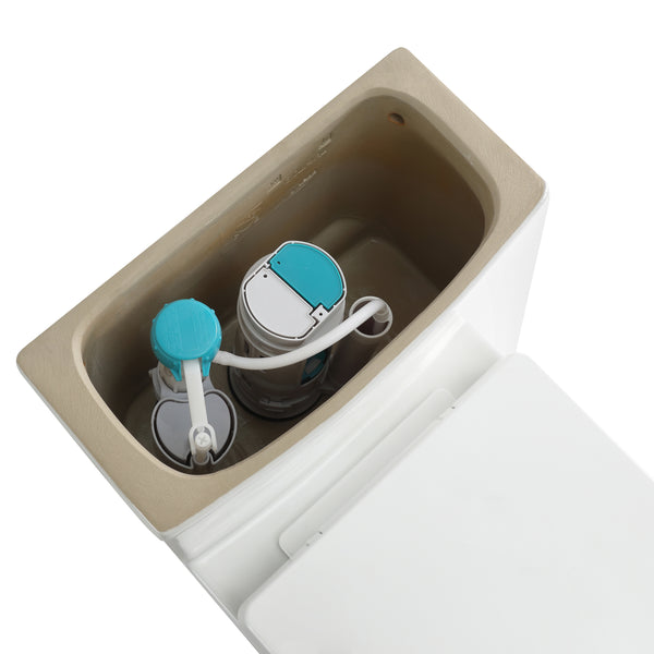 LIBERTY One-Piece Round Toilet, 1.1/1.6GPF Dual-Flush with Multiple Colors