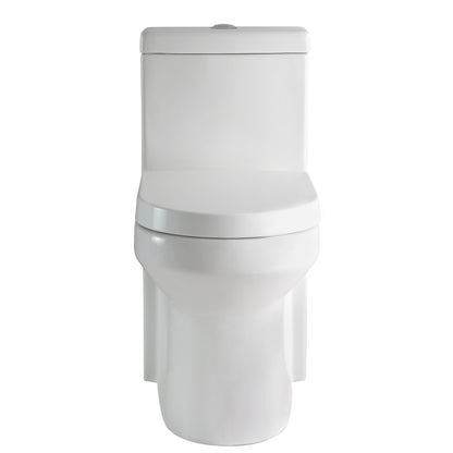 LIBERTY One-Piece Round Toilet, 1.1/1.6GPF Dual-Flush with Multiple Colors