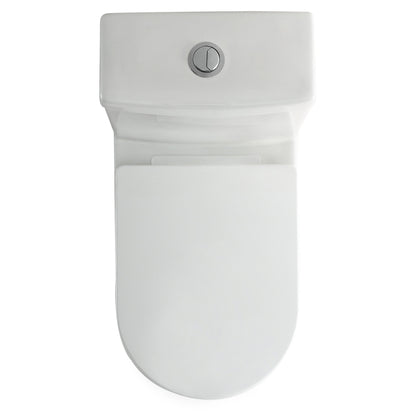 LIBERTY One-Piece Round Toilet, 1.1/1.6GPF Dual-Flush with Multiple Colors