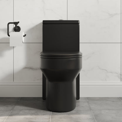 LIBERTY One-Piece Round Toilet, 1.1/1.6GPF Dual-Flush with Multiple Colors