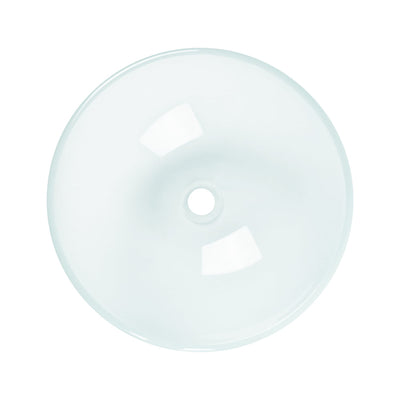 DeerValley Bath DeerValley DV-1G0007 Glass Circular Vessel Bathroom Sink Vessel Sink
