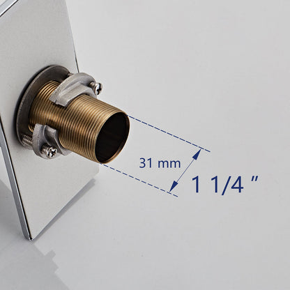 DeerValley Bath DeerValley DV-1J82816 Dynasty Waterfall Single Hole Bathroom Faucet Faucet