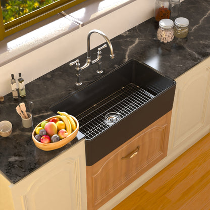 GROVE 36" L x 18" W Rectangular Farmhouse Kitchen Sink, Large Capacity