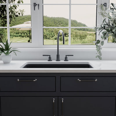 DeerValley Bath DeerValley DV-1K0016 Glen Rectangle Fireclay 31.89" L x 19.09" W Farmhouse Kitchen Sink Kithcen Sink