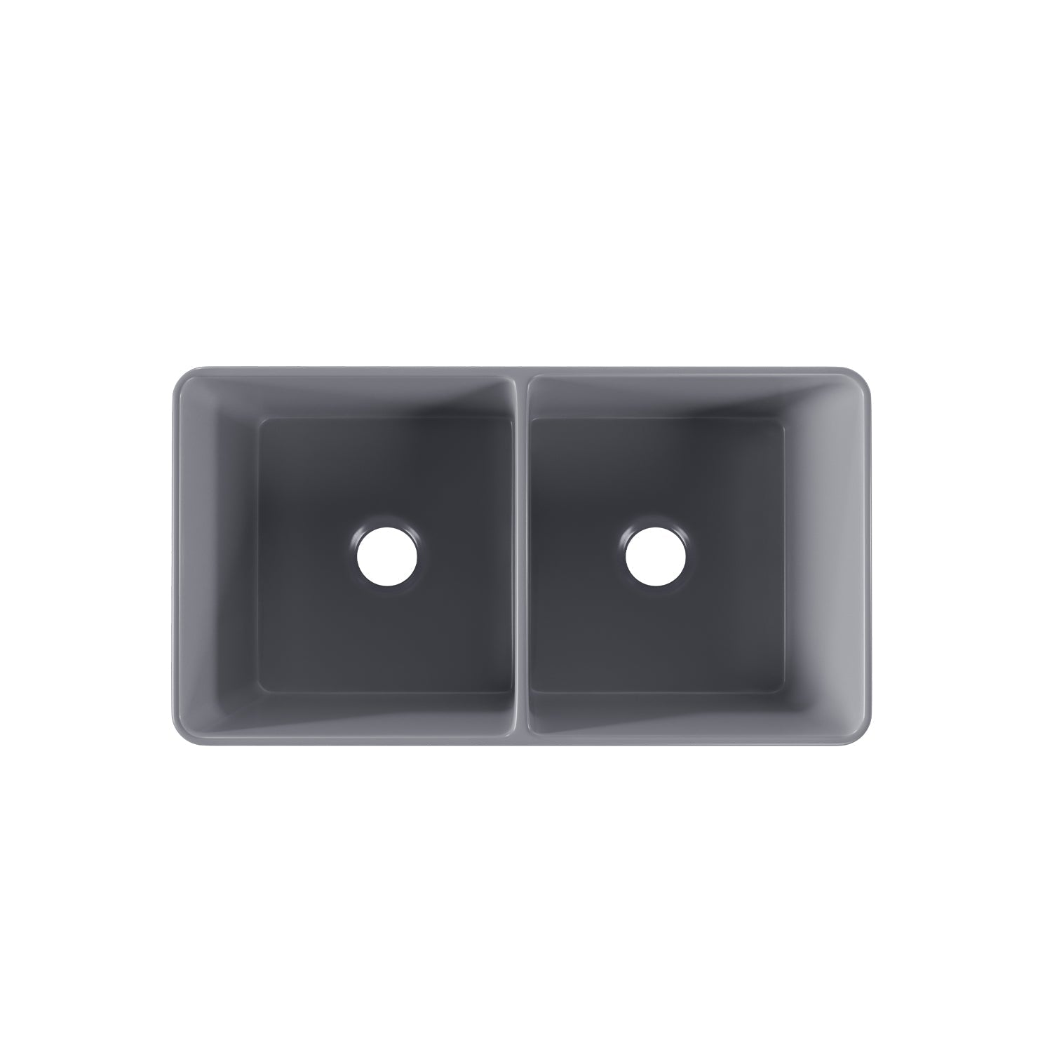 NOVA 33" L x 18" W Rectangular Farmhouse Kitchen Sink, Large Capacity With Multiple Colors