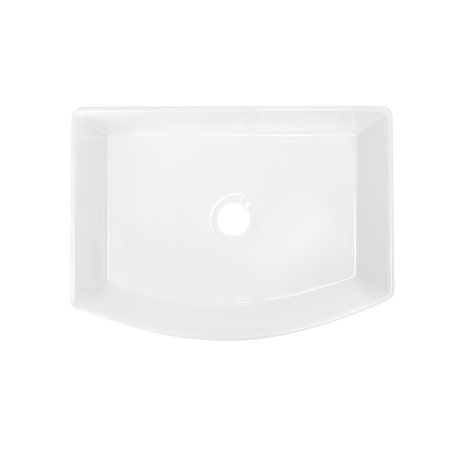 GROVE 33" L x 21" W Farmhouse Kitchen Sink, Corrosion-Resistant With Multiple Sizes